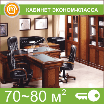 Кабинет эконом-класса (70-80 кв.м)